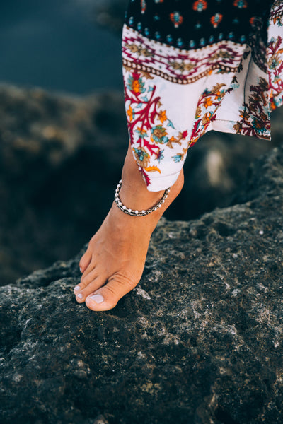 Silver Anklets