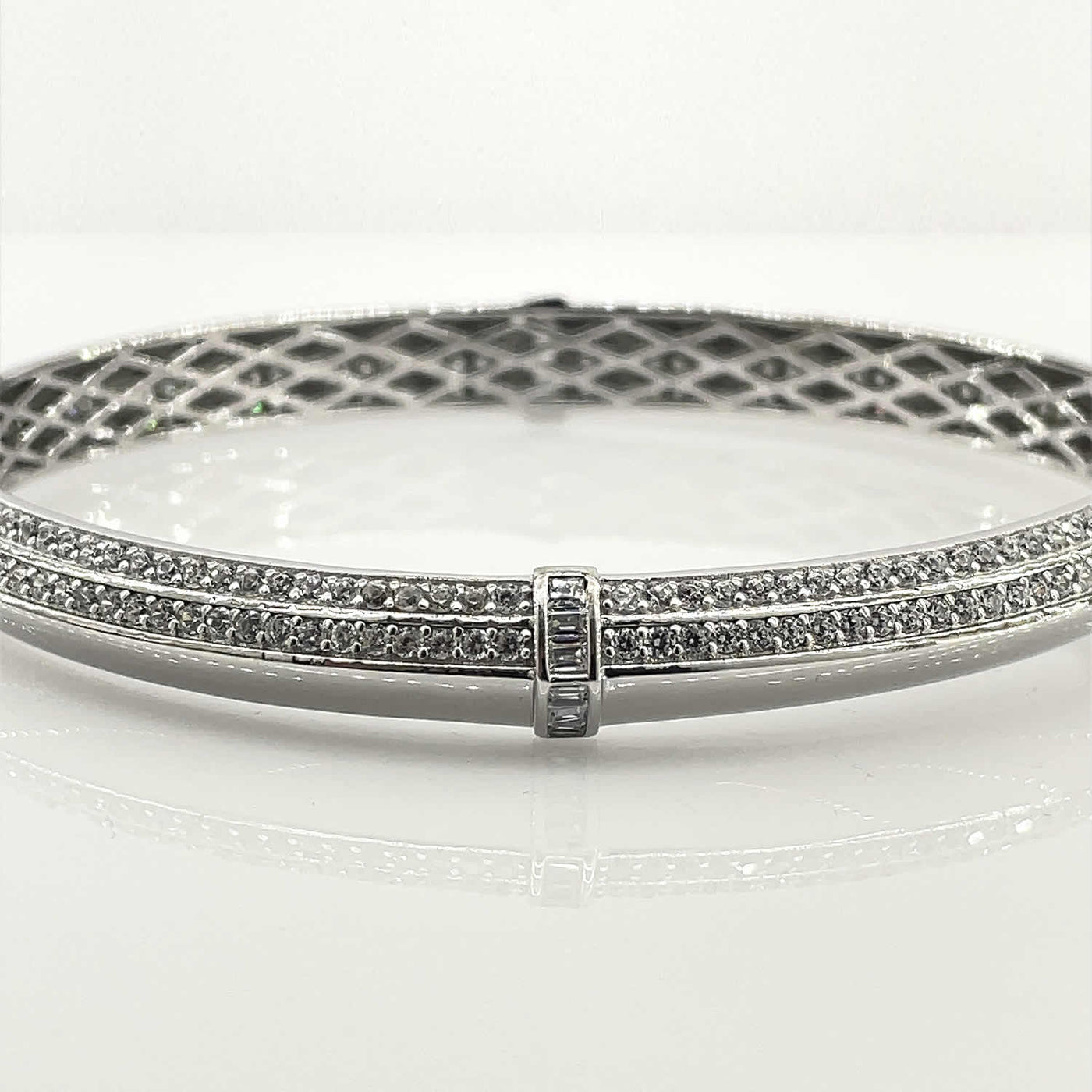 Men's Silver Spellbinding Oval bracelet 92.5 Pure Silver