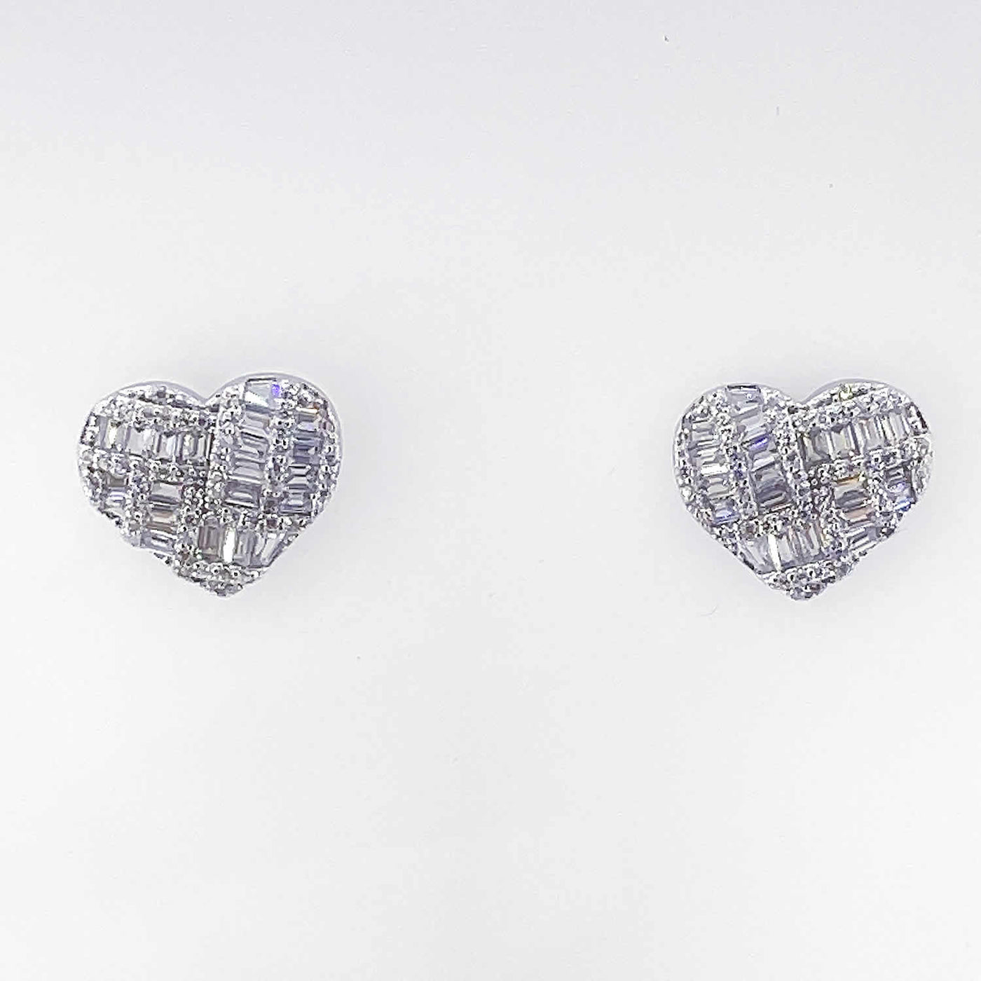 Women's Heart Shape Love Classy Earring  92.5 Pure Silver