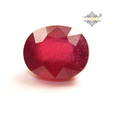 BLUEMONDS Natural Ruby all pawne ratti size 2.75 ratti to 11.75 ratti Manik (Certified loose Ruby Stone)