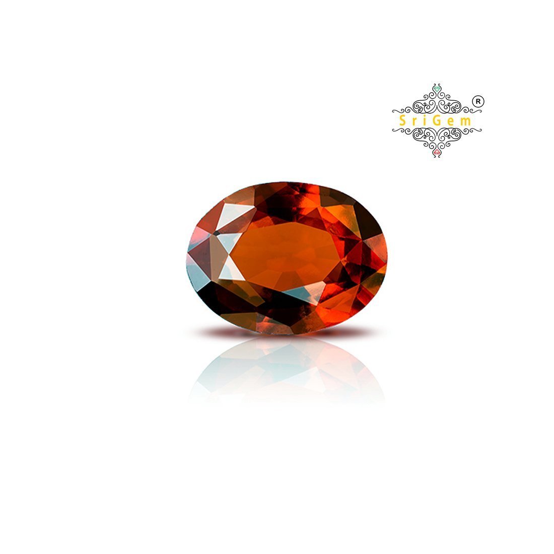 BLUEMONDS Natural Gomed Pawne ratti size 2.75 ratti to 11.75 ratti Hessonite (Certified loose Gomed Stone)