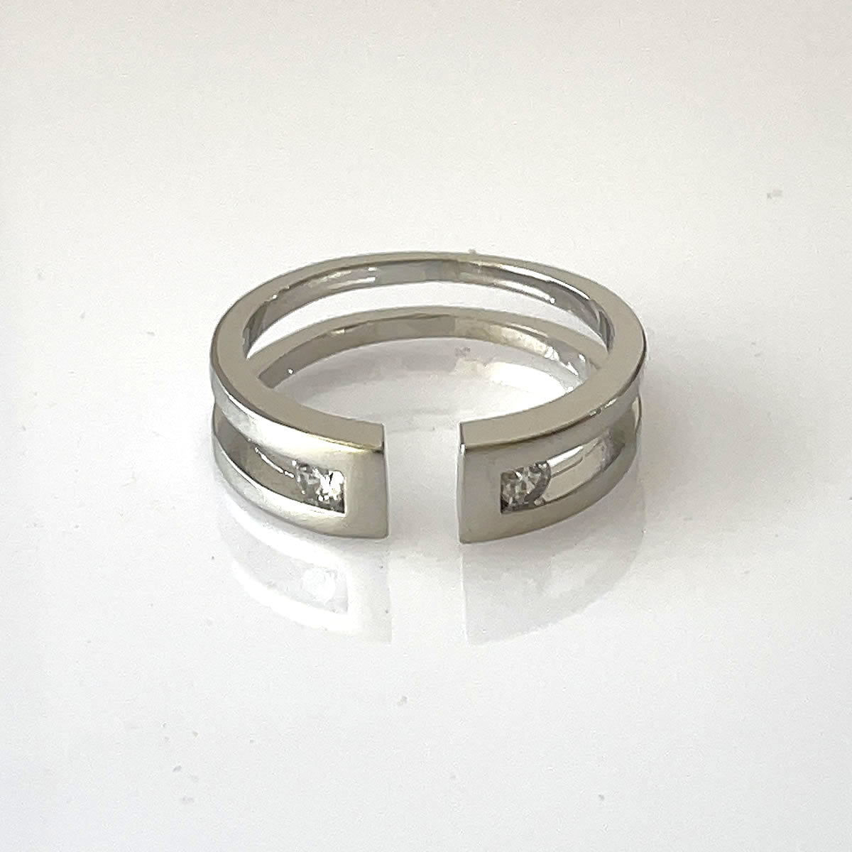 Men's Adjustable Silver Ring 92.5